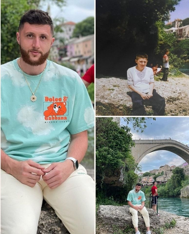 Nurkić evocirao uspomene: Podijelio fotografije na istom mjestu, sad i kao dijete