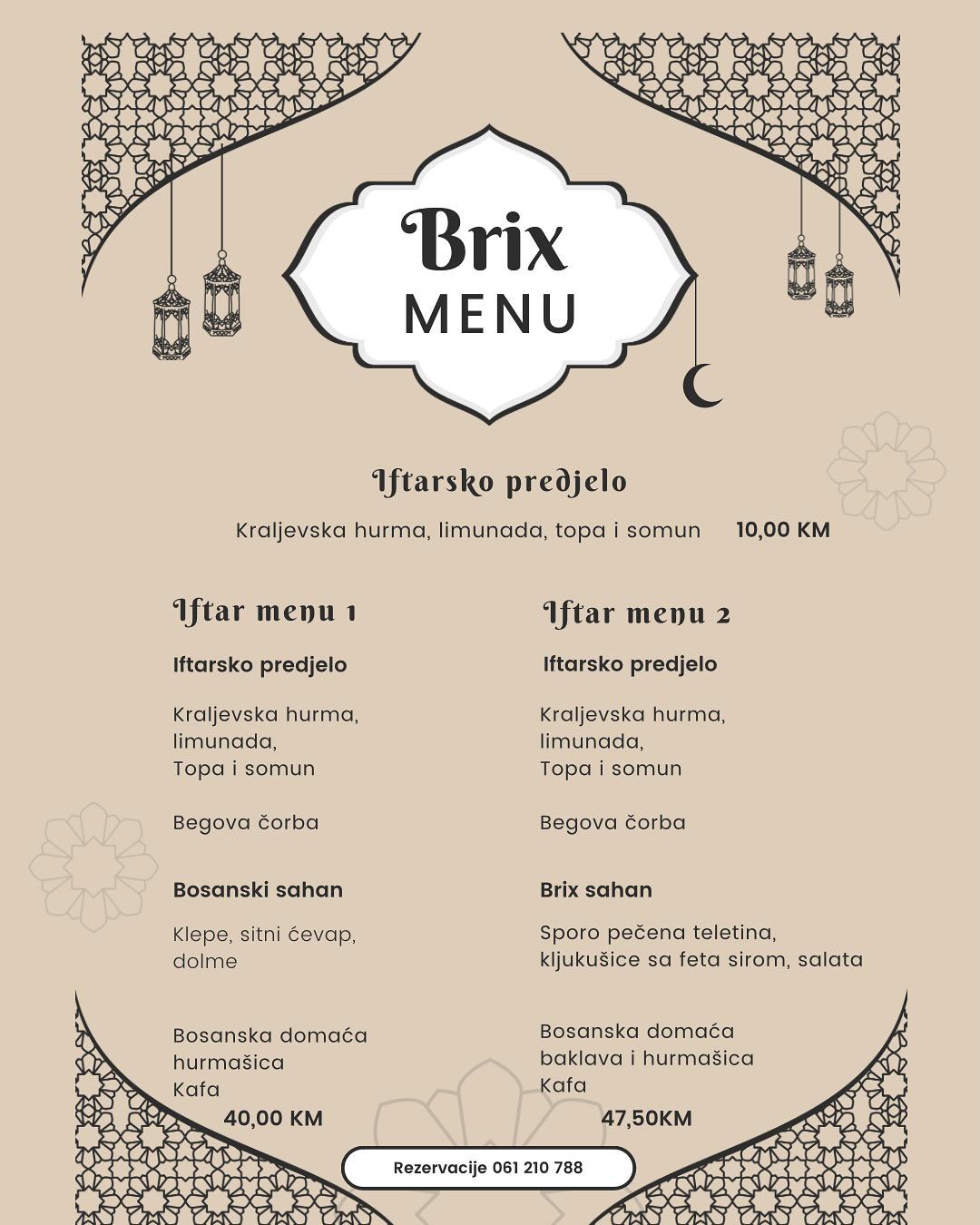 Iftari u restoranima postali pravi luksuz: Evo koliko trebate izdvojiti za iftarski meni u Sarajevu